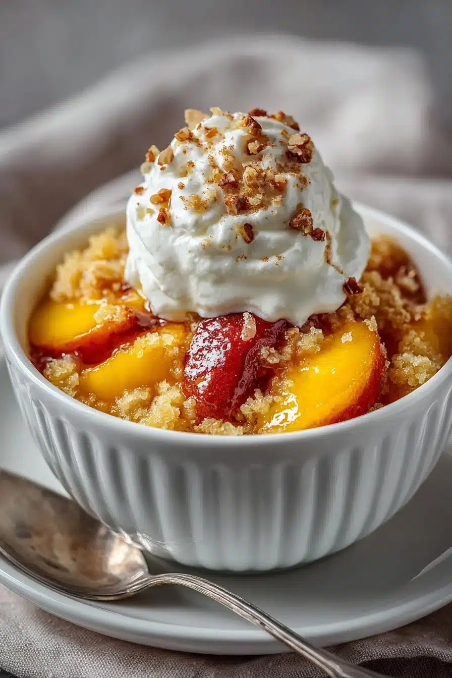 Best Slow Cooker Peach Dump Cake Dessert best slow cooker peach dump cake dessert 2026 05 26 041824