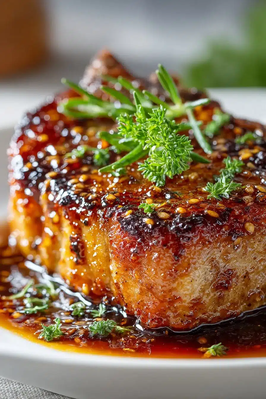 Soy sauce and brown sugar pork chop marinade recipe