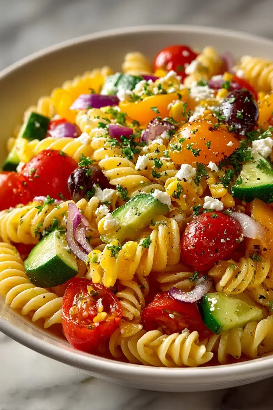 Best Summer Fresh Vegetarian Pasta Salad best summer fresh vegetarian pasta salad 2026 05 30 060505 2