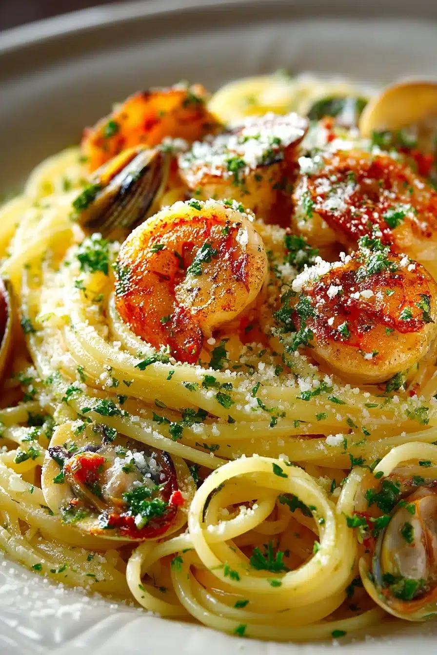 Classic Creamy Garlic Seafood Pasta Dinner classic creamy garlic seafood pasta dinner 2026 05 03 024532 2