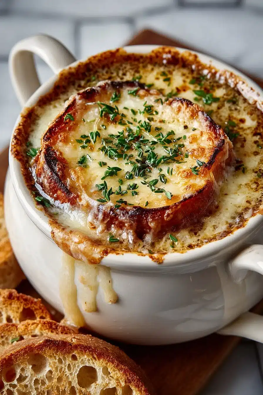 Classic Homemade French Onion Soup with Gruyere classic homemade french onion soup with gruyere 2026 05 26 204017