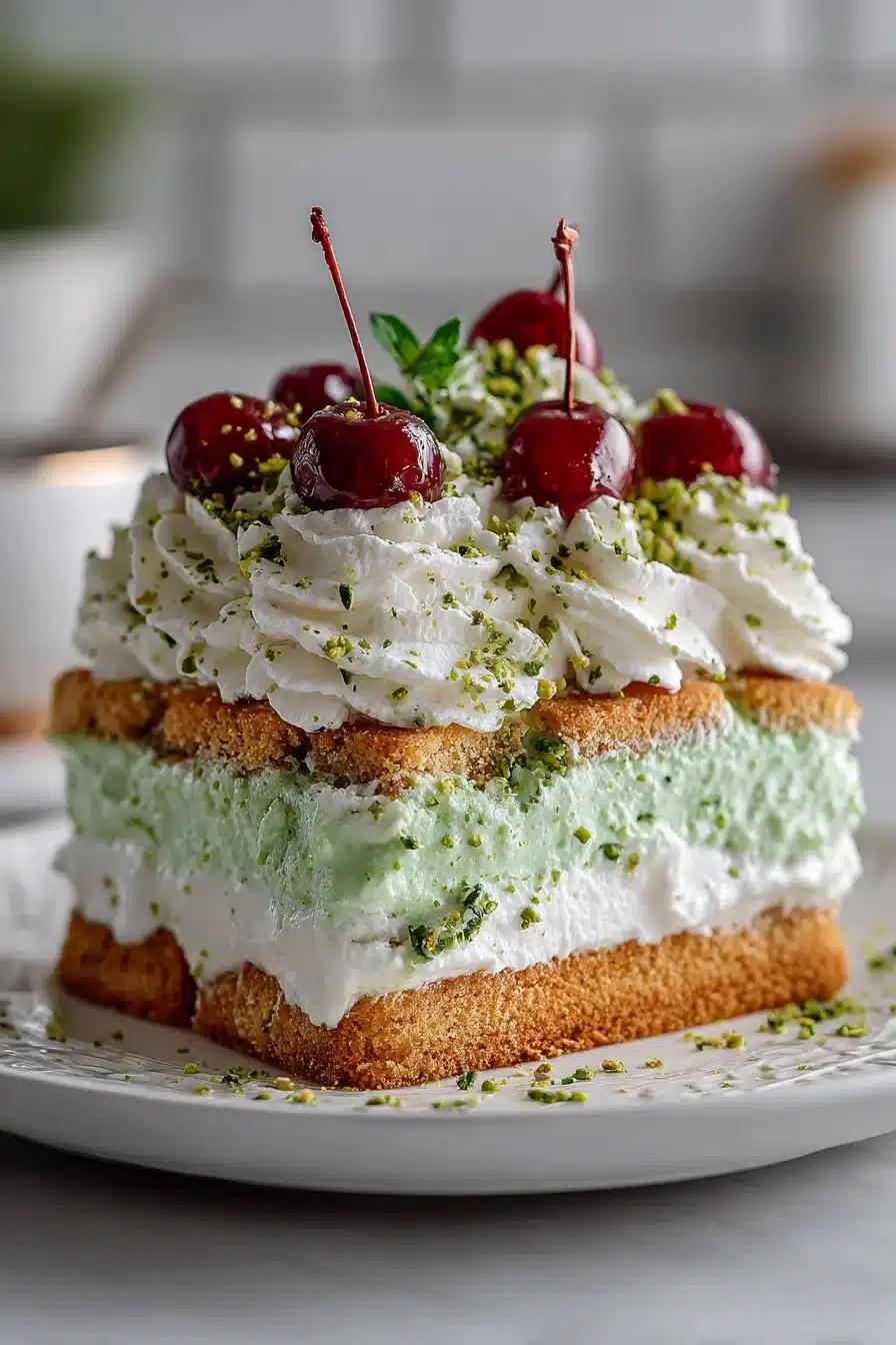 Classic Retro Pistachio Pudding Icebox Cake classic retro pistachio pudding icebox cake 2026 05 23 012212