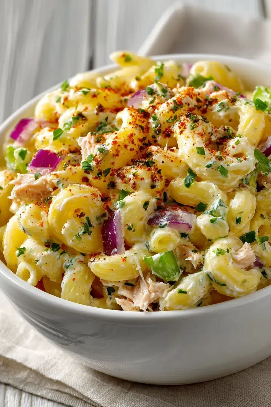 Classic Southern Macaroni Salad with Tuna classic southern macaroni salad with tuna 2026 05 22 014728