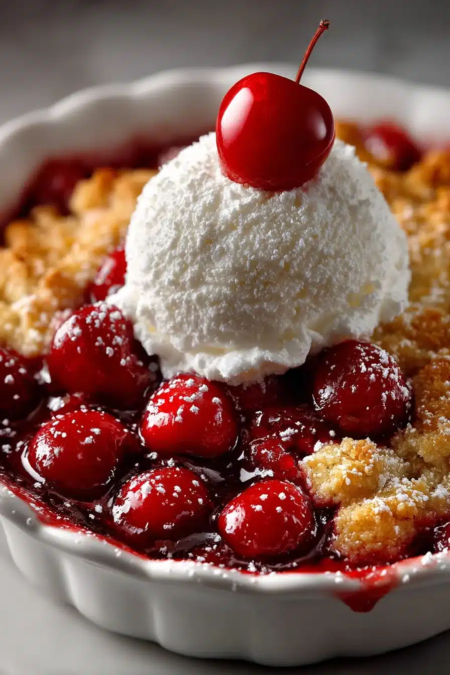Classic Sweet Homemade Cherry Cobbler classic sweet homemade cherry cobbler 2026 05 05 152756