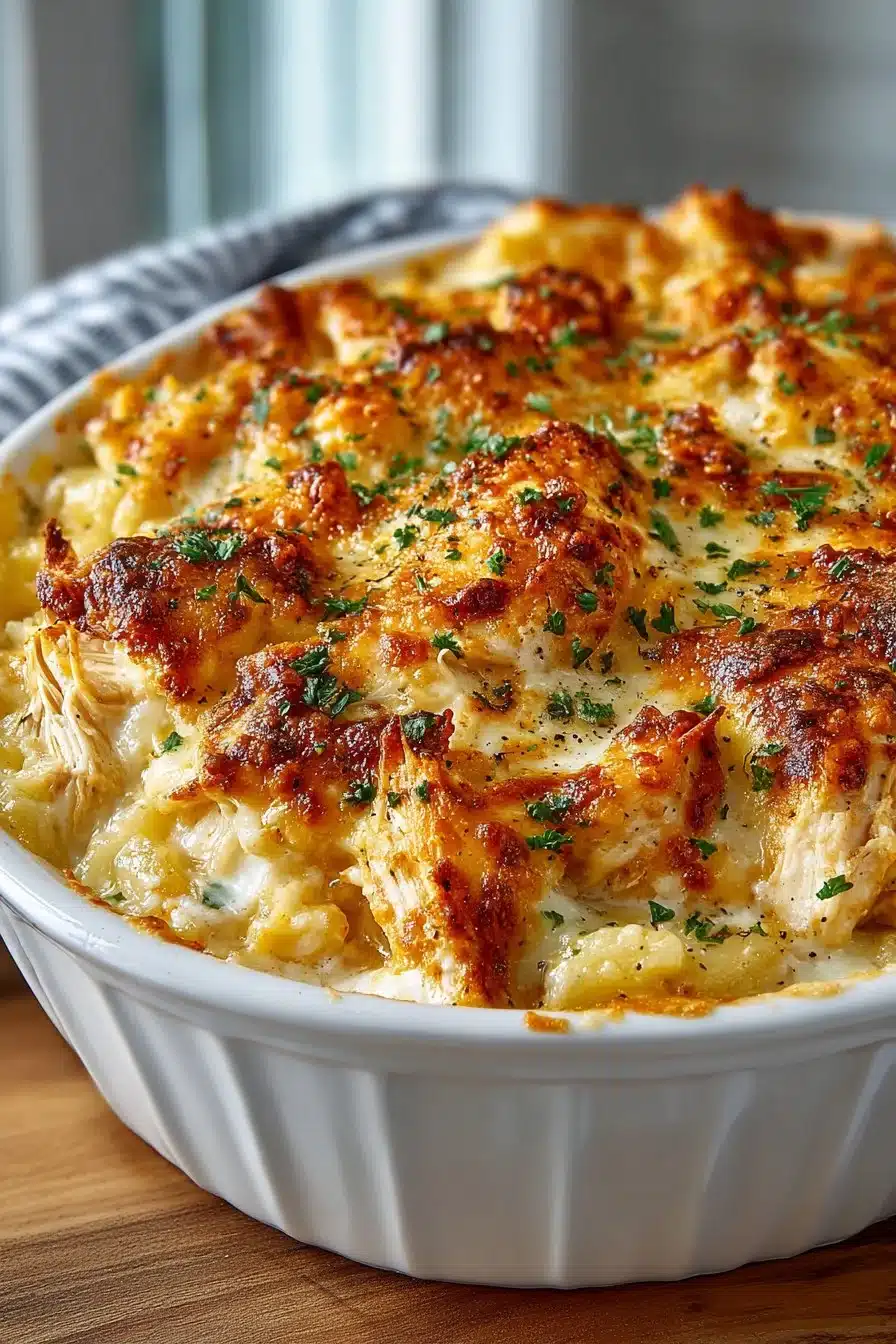 comforting cheesy rotisserie chicken casserole 2026 05 03 024554