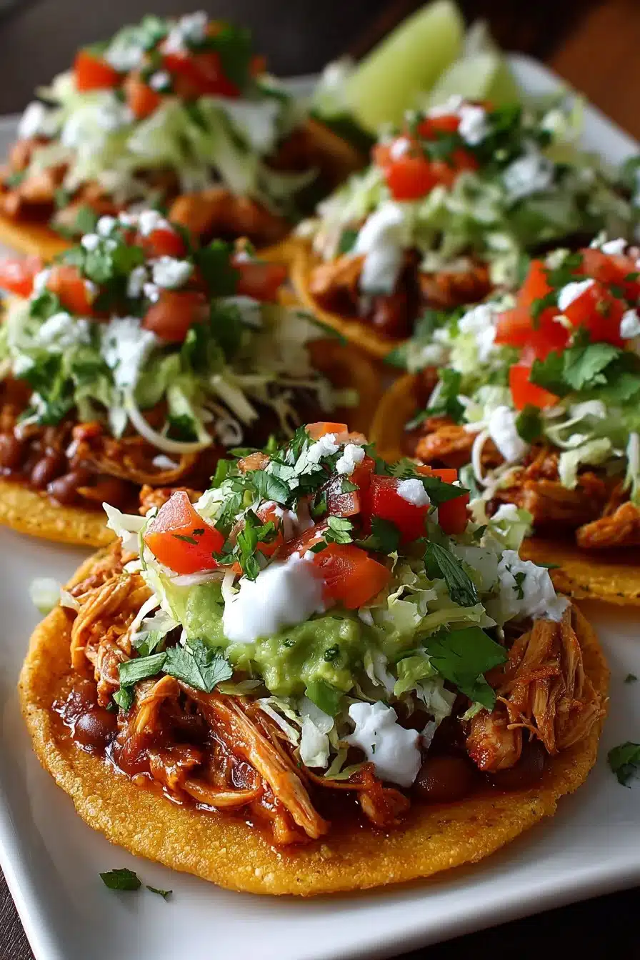 Crispy Rotisserie Chicken Tostadas crispy rotisserie chicken tostadas 2026 05 10 153122 2