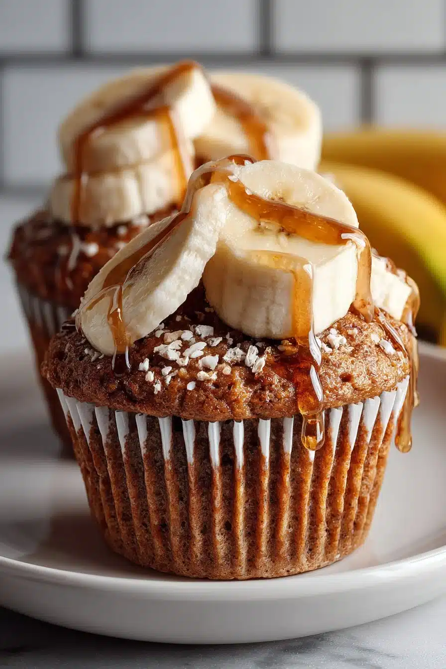 Easy Baked Banana Oatmeal Muffins Easy Baked Banana Oatmeal Muffins