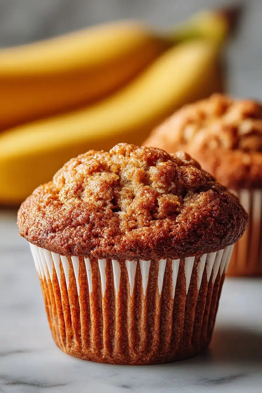 Easy Baked Banana Oatmeal Muffins Easy Baked Banana Oatmeal Muffins