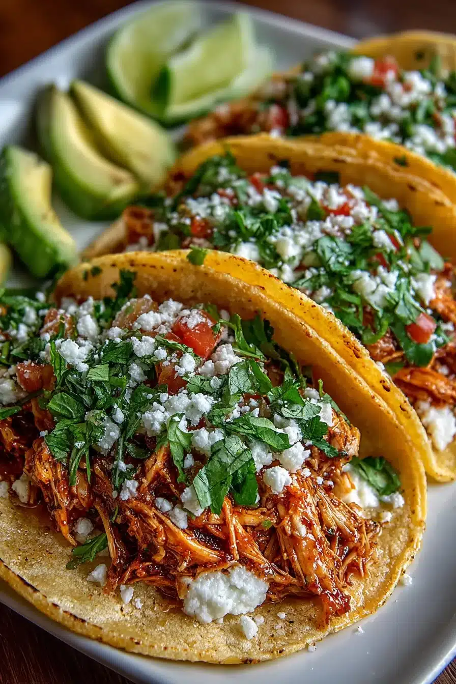 Easy Crockpot Shredded Chicken Tacos easy crockpot shredded chicken tacos 2026 05 03 024414