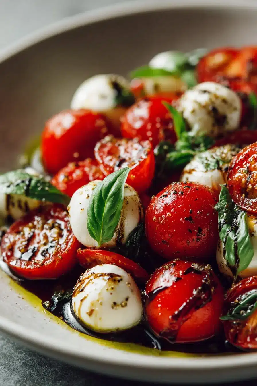 Easy Fresh Cherry Tomato and Mozzarella Salad easy fresh cherry tomato and mozzarella salad 2026 05 20 032209