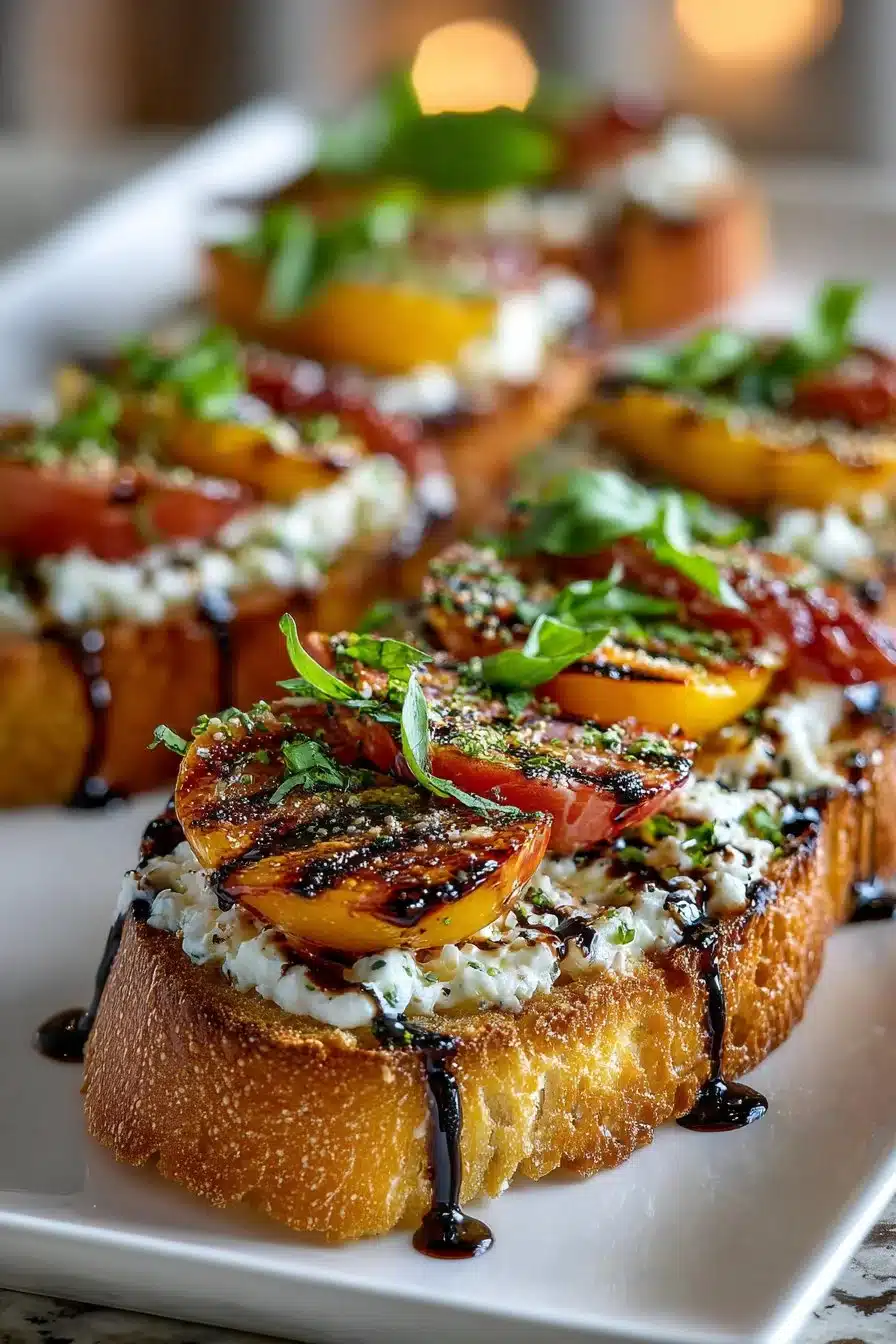 Easy Grilled Peach Prosciutto Bruschetta Appetizer easy grilled peach prosciutto bruschetta appetizer 2026 05 19 024839 2