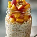easy healthy high protein peach overnight oats 2026 05 20 032041 683x1024 1
