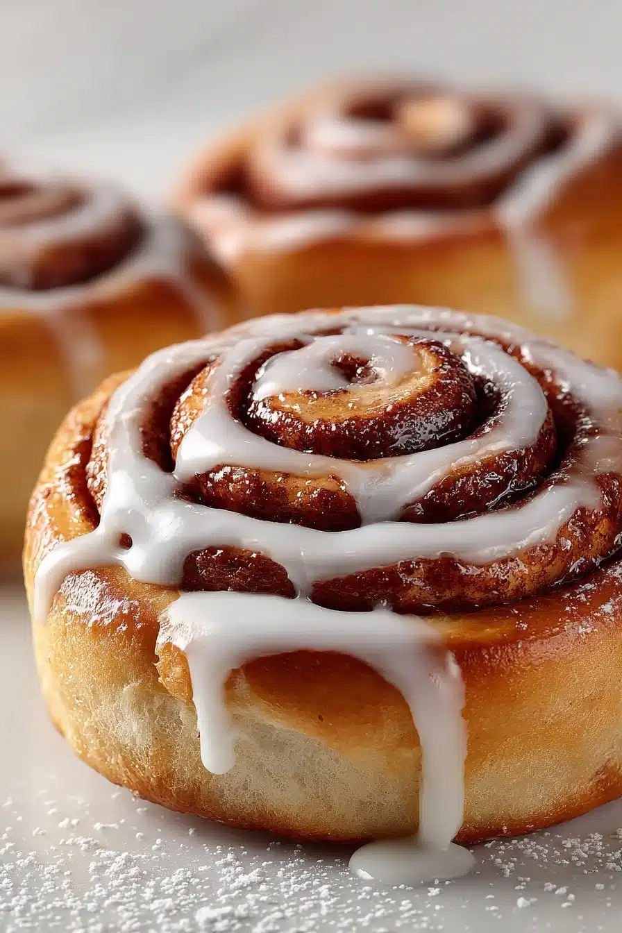 Easy Homemade Cinnamon Rolls with Icing Easy Homemade Cinnamon Rolls with Icing