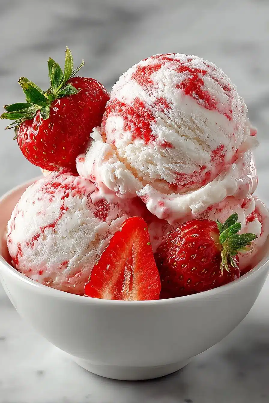 Easy Homemade Strawberry Cheesecake Ice Cream easy homemade strawberry cheesecake ice cream 2026 05 09 132137 2