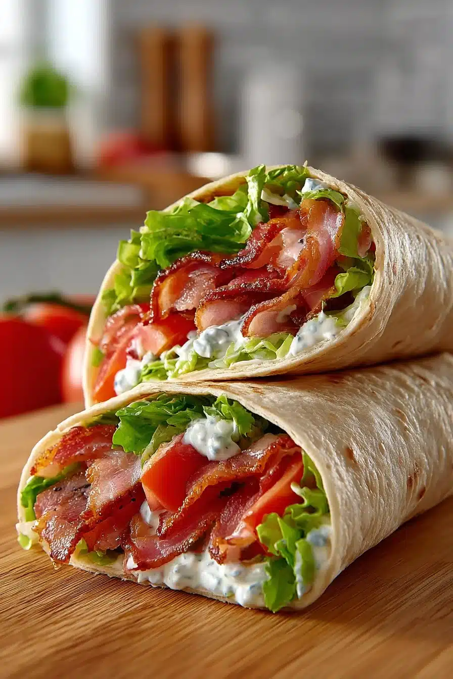 Easy Meal Prep BLT Wraps Easy Meal Prep BLT Wraps