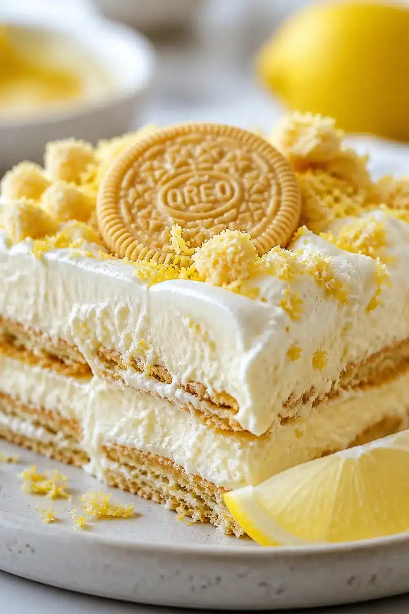 easy no bake lemon oreo icebox cake 2026 05 31 023309