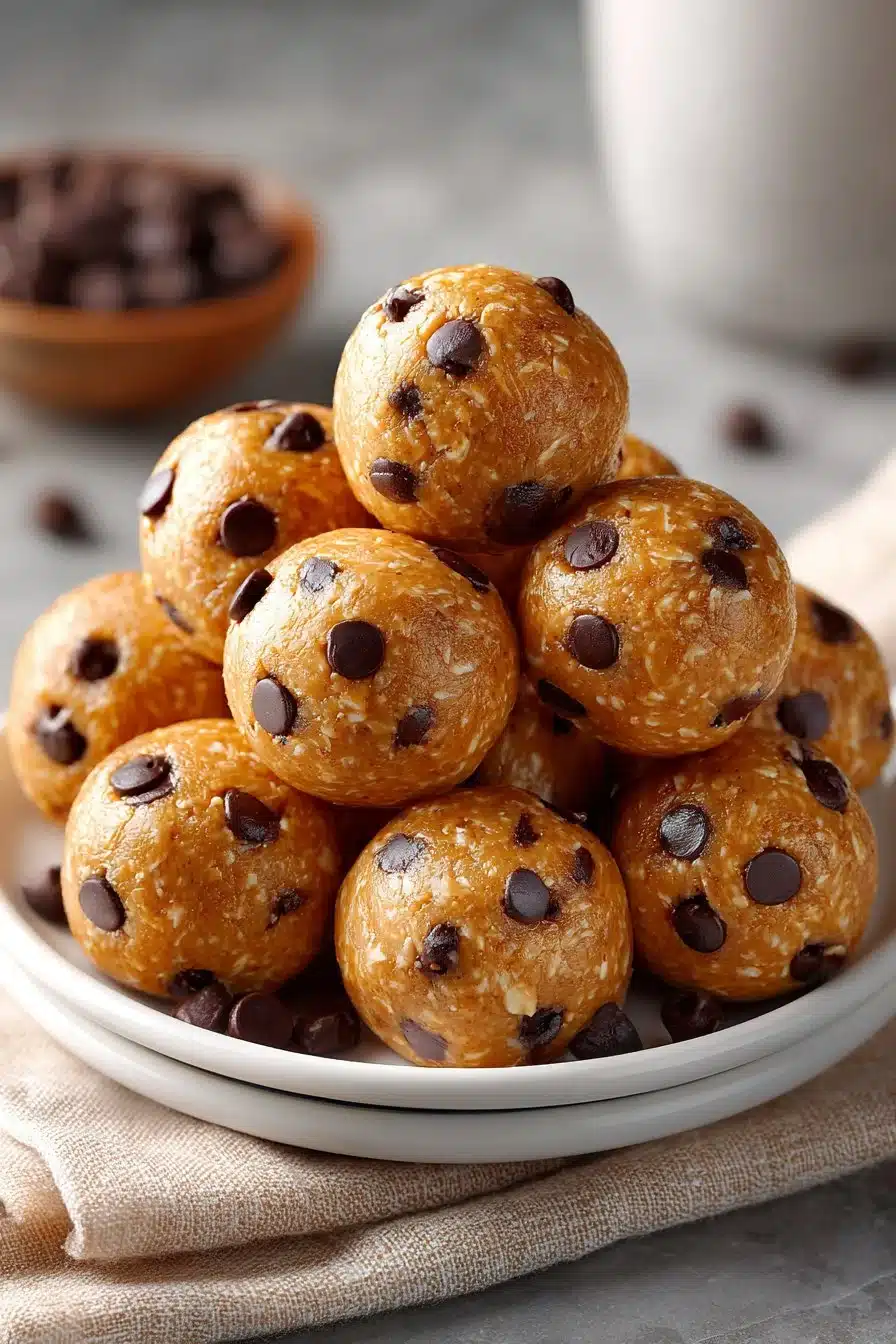 Easy No Bake Peanut Butter Protein Balls Easy No Bake Peanut Butter Protein Balls