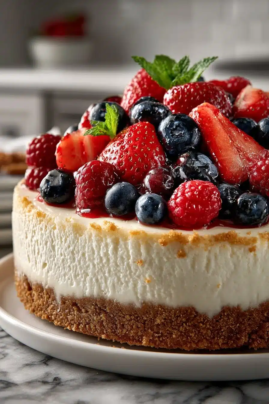 easy no bake summer berry cheesecake 2026 05 06 144228