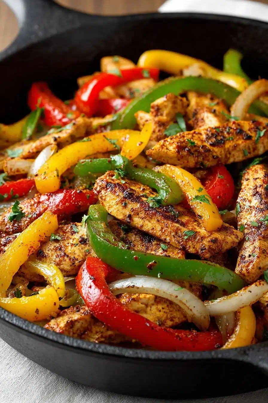 easy one pan chicken fajita skillet 2026 05 02 034615