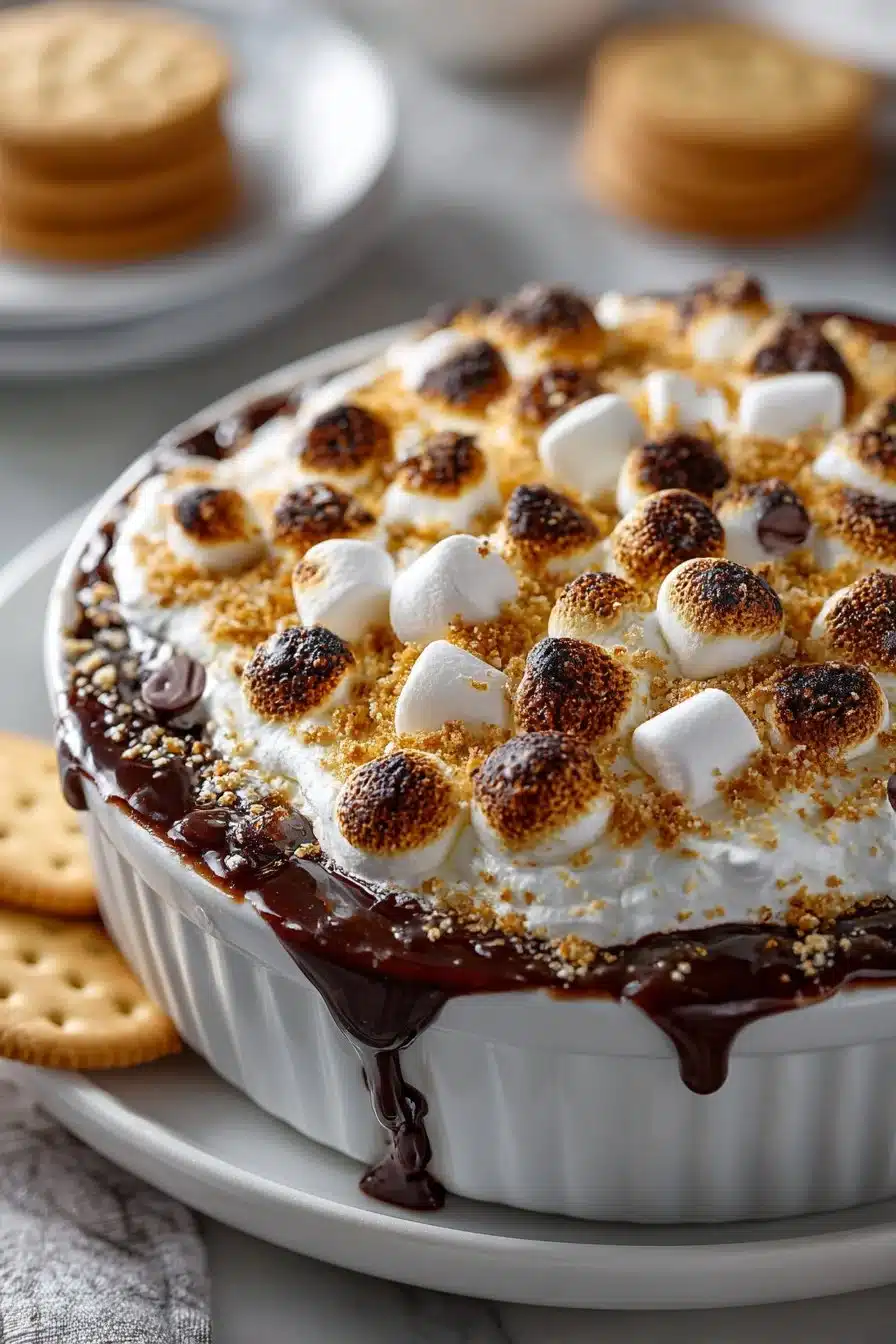 Easy Oven Baked S'mores Dip Appetizer Dessert easy oven baked smores dip appetizer dessert 2026 05 26 041807