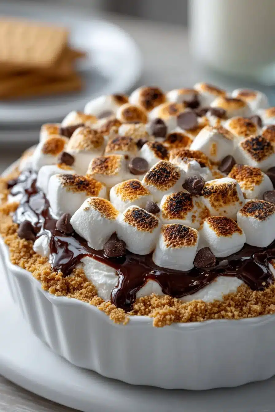 Easy Oven Baked S'mores Dip Appetizer Dessert easy oven baked smores dip appetizer dessert 2026 05 26 041904 2