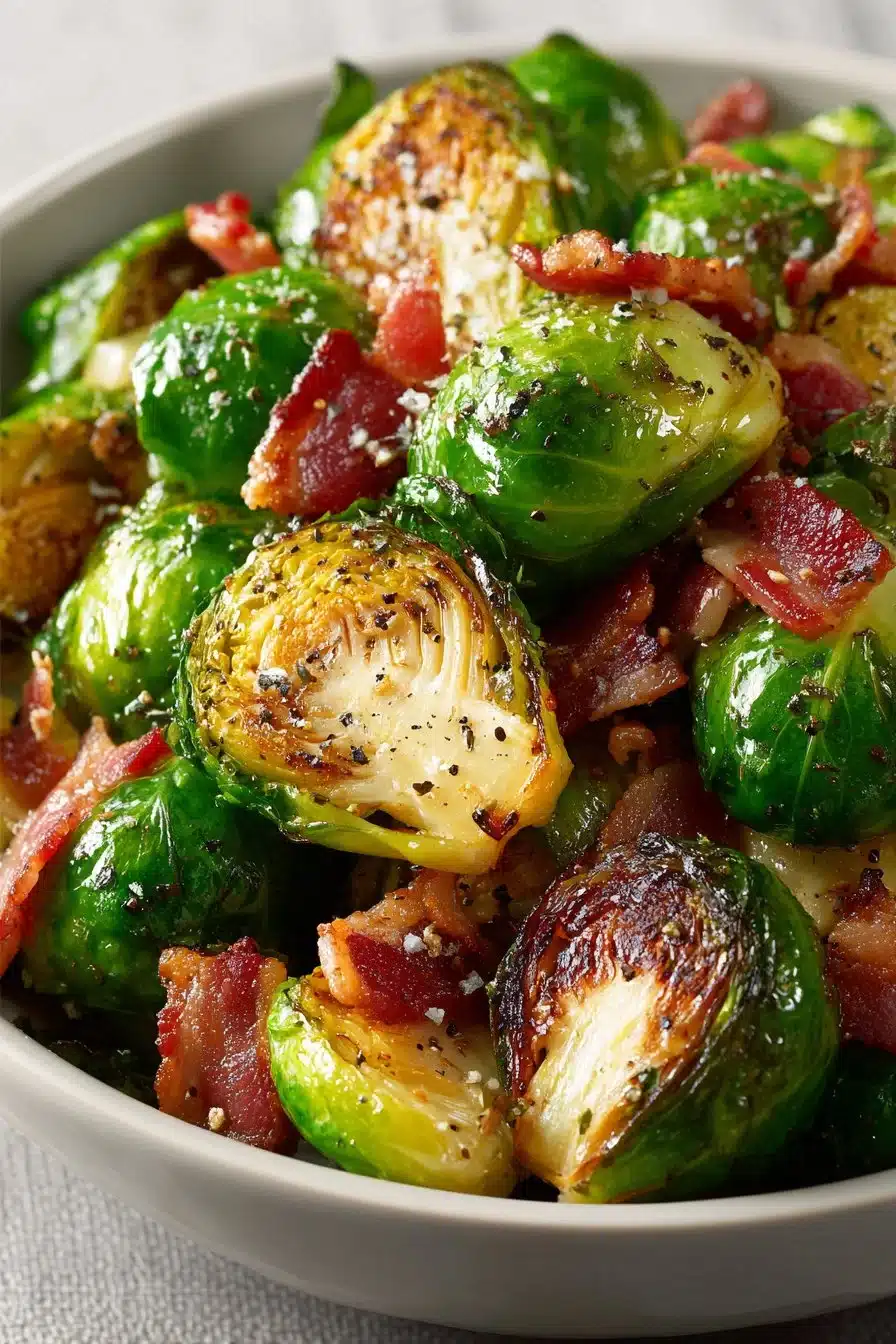 Easy Oven Roasted Brussels Sprouts with Bacon easy oven roasted brussels sprouts with bacon 2026 05 26 041330