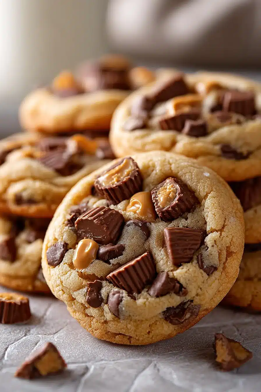 Easy Reese's Peanut Butter Cup Cookies easy reeses peanut butter cup cookies 2026 05 08 145355