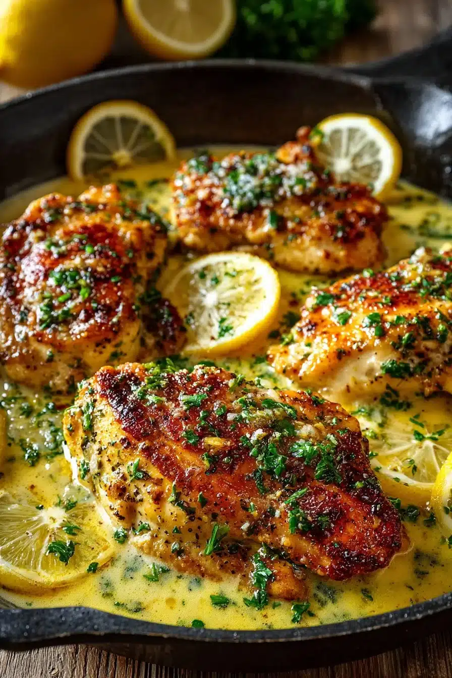 Easy Skillet Lemon Garlic Butter Chicken Breasts easy skillet lemon garlic butter chicken breasts 2026 05 26 041401