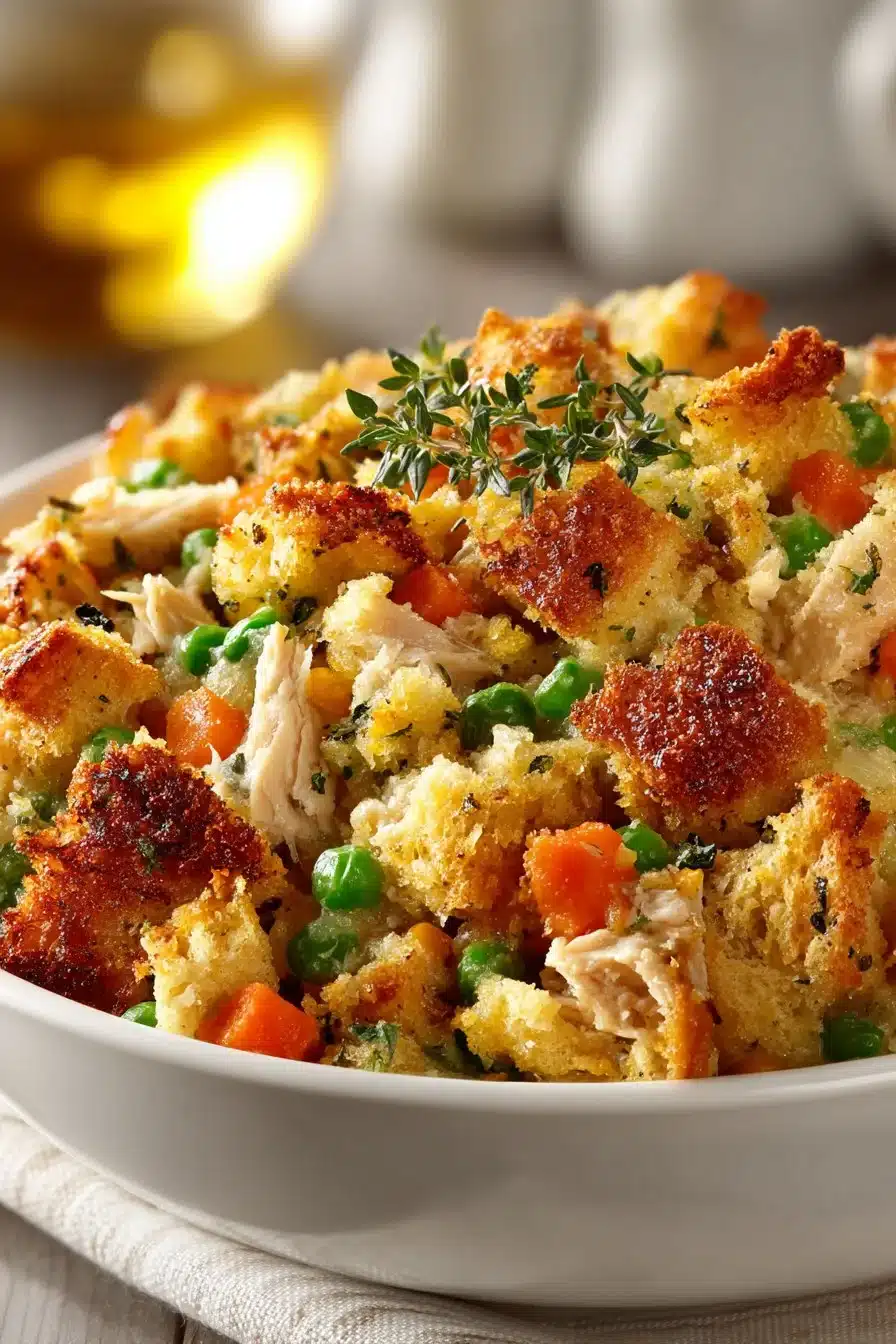 Easy Slow Cooker Chicken and Stuffing Casserole easy slow cooker chicken and stuffing casserole 2026 05 22 014736