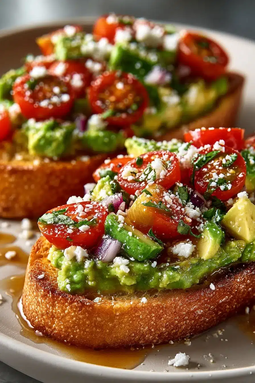 Fresh Avocado Balsamic Bruschetta Appetizer Dip fresh avocado balsamic bruschetta appetizer dip 2026 05 19 024453