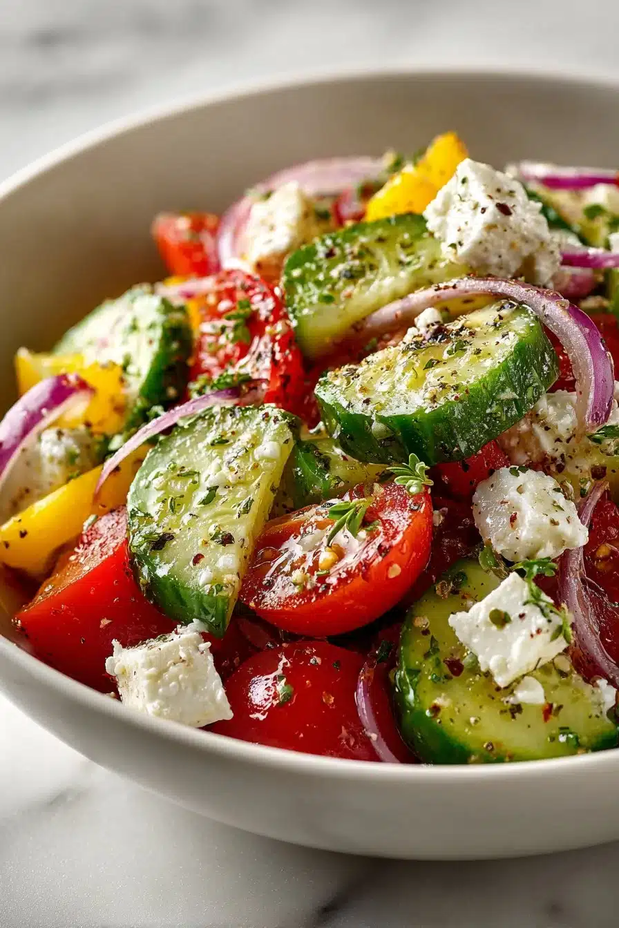 Fresh Mediterranean Cucumber Healthy Salad fresh mediterranean cucumber healthy salad 2026 05 05 153205