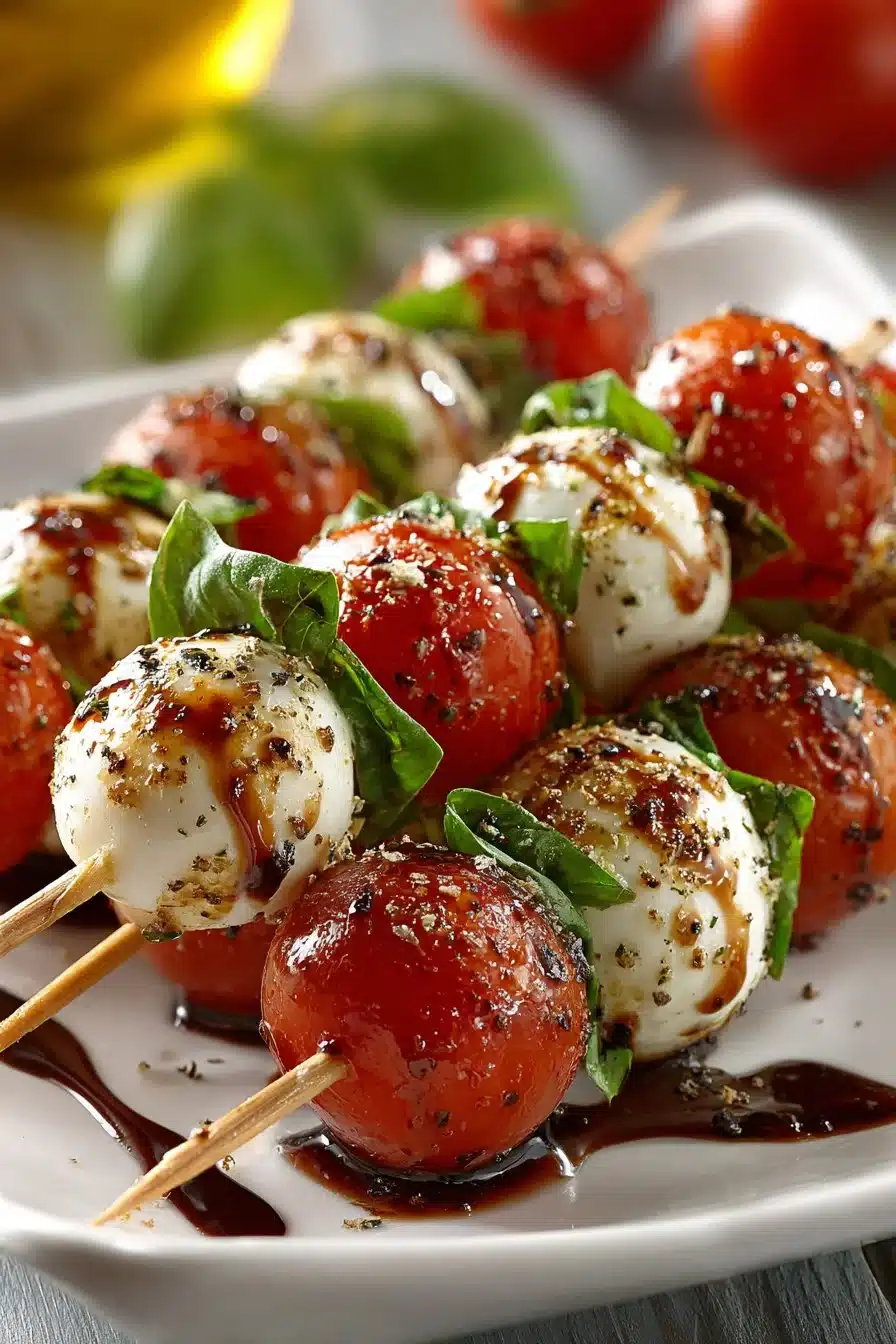 fresh summer appetizer caprese skewers with glaze 2026 05 19 024551