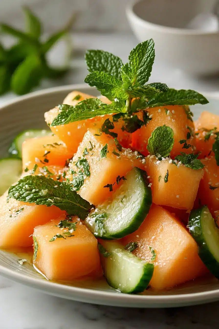 Fresh Summer Cantaloupe and Mint Fruit Salad fresh summer cantaloupe and mint fruit salad 2026 05 21 011848 2