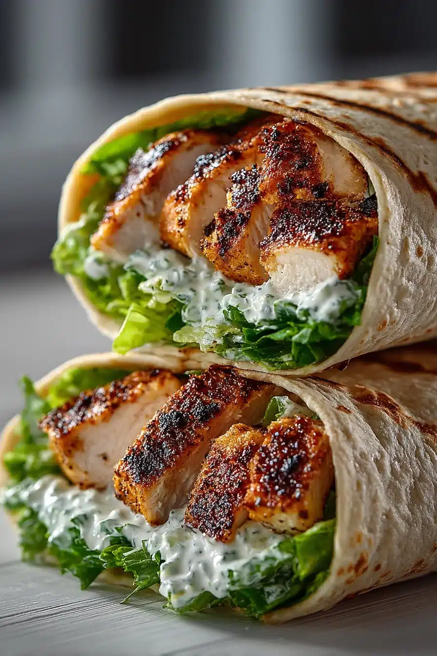 fresh summer grilled chicken caesar wrap 2026 05 26 042245