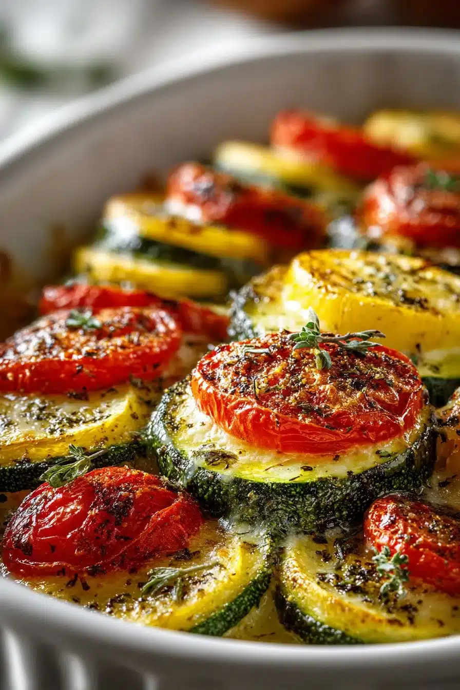 Fresh Summer Tomato and Zucchini Gratin fresh summer tomato and zucchini gratin 2026 05 18 012035