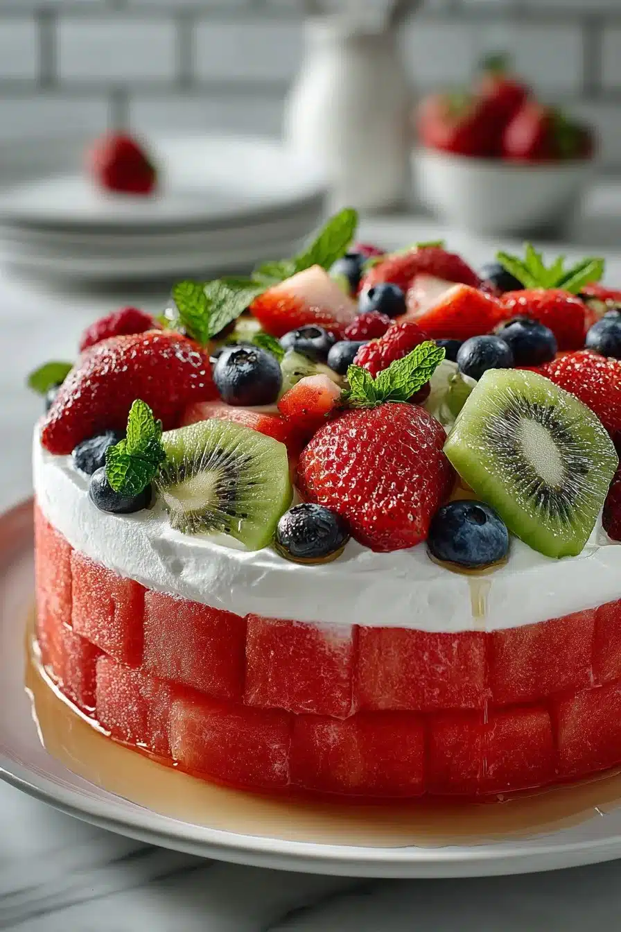 Fresh Summer Watermelon Fruit Cake fresh summer watermelon fruit cake 2026 05 01 015836