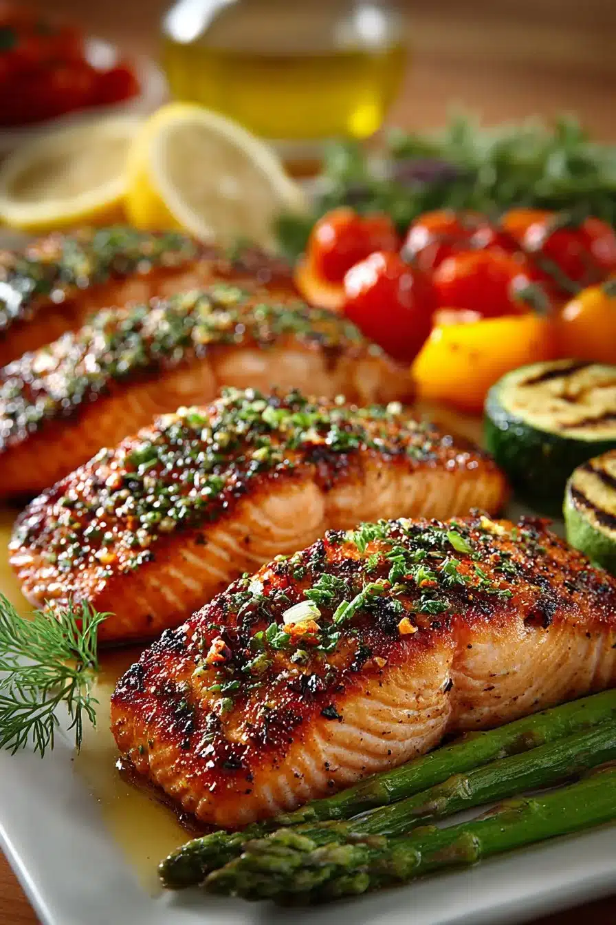 Grilled Salmon Healthy Summer Dinner grilled salmon healthy summer dinner 2026 05 05 153234