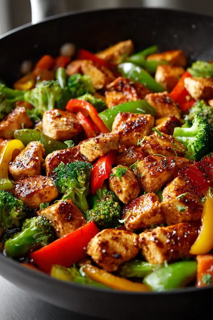 Healthy Easy High Protein Chicken Skillet healthy easy high protein chicken skillet 2026 05 03 024553