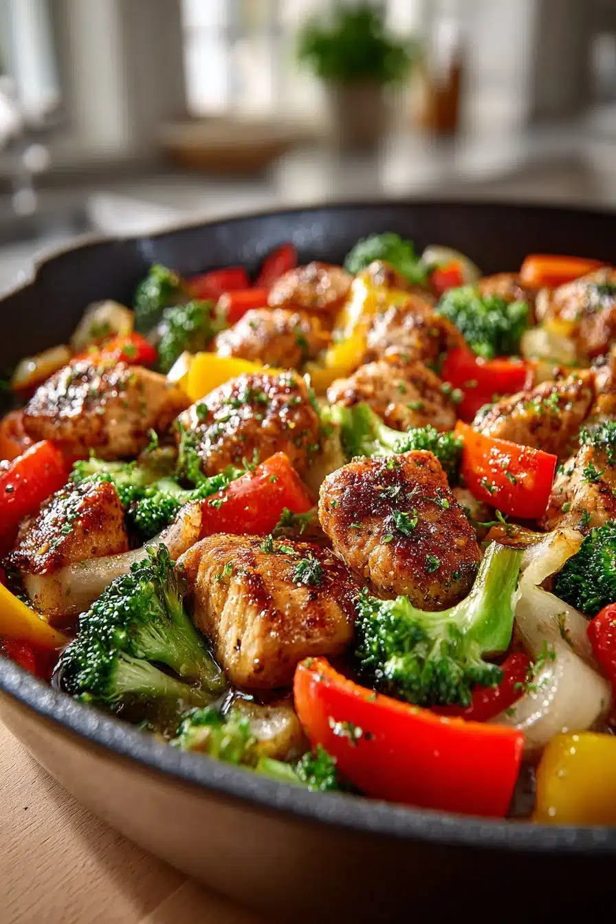 Healthy Easy High Protein Chicken Skillet healthy easy high protein chicken skillet 2026 05 03 024623 2