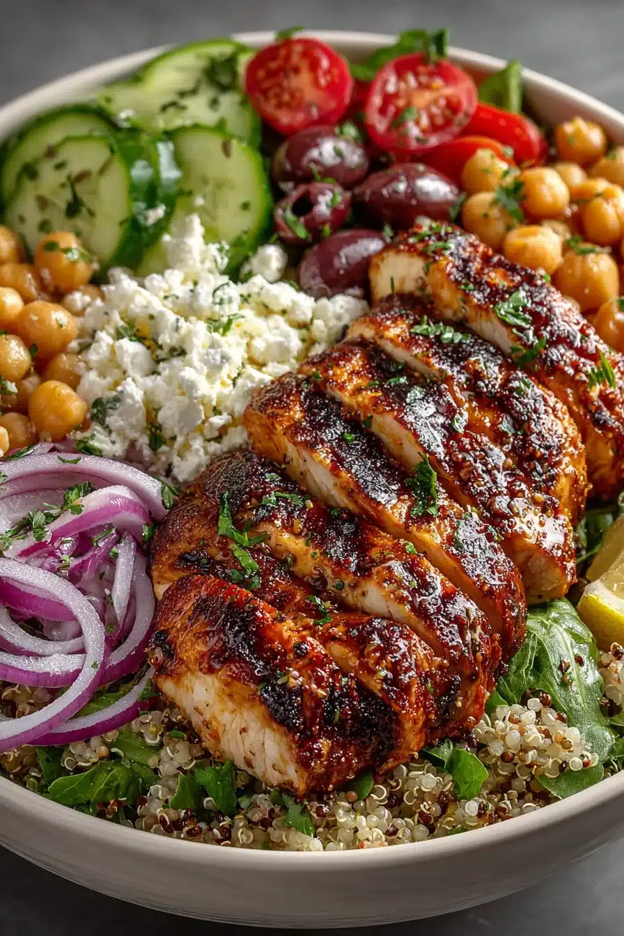 Healthy Mediterranean Chicken Bowl healthy mediterranean chicken bowl 2026 05 08 150757