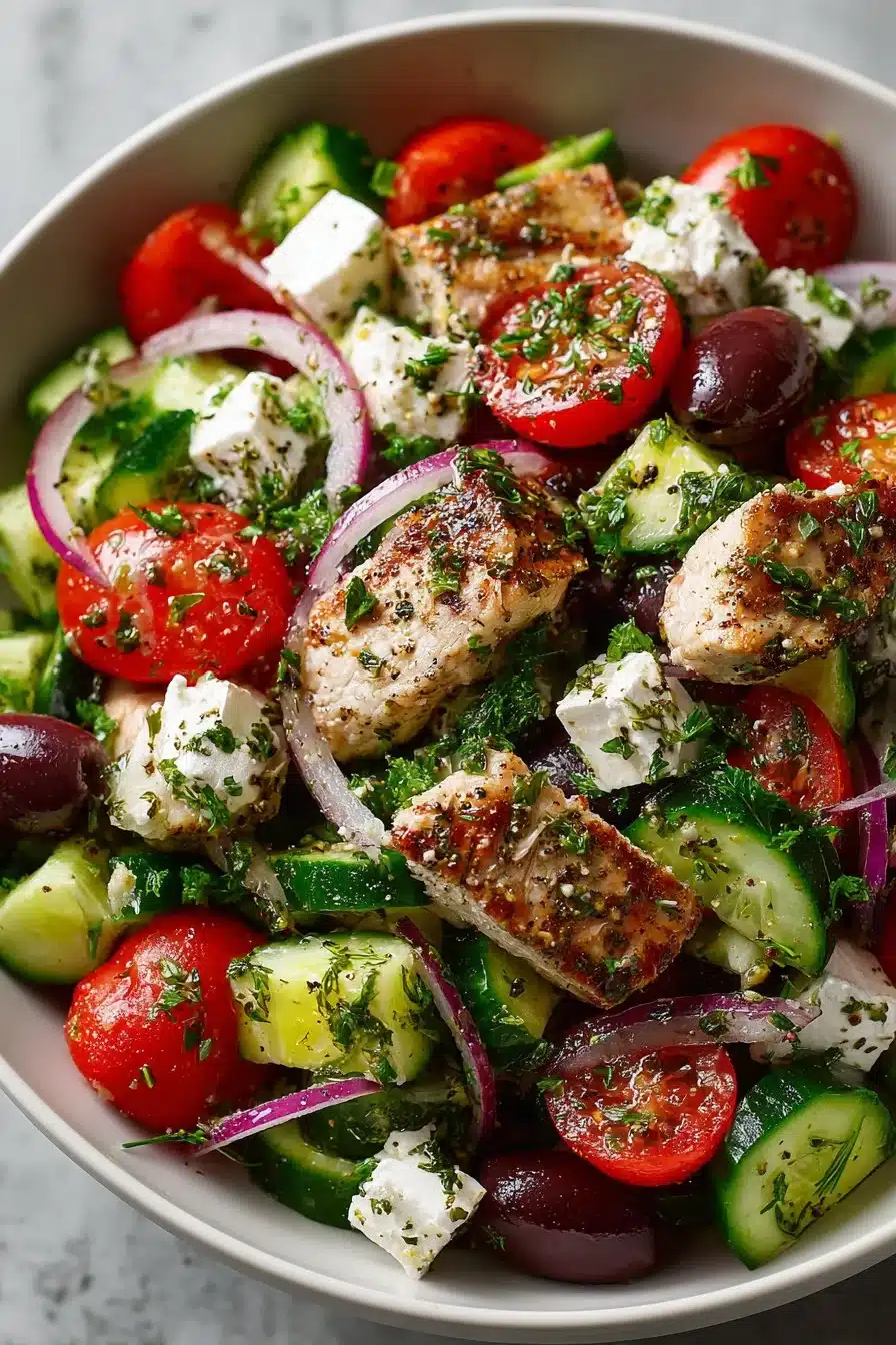 Healthy Mediterranean Greek Chicken Salad healthy mediterranean greek chicken salad 2026 05 03 024436
