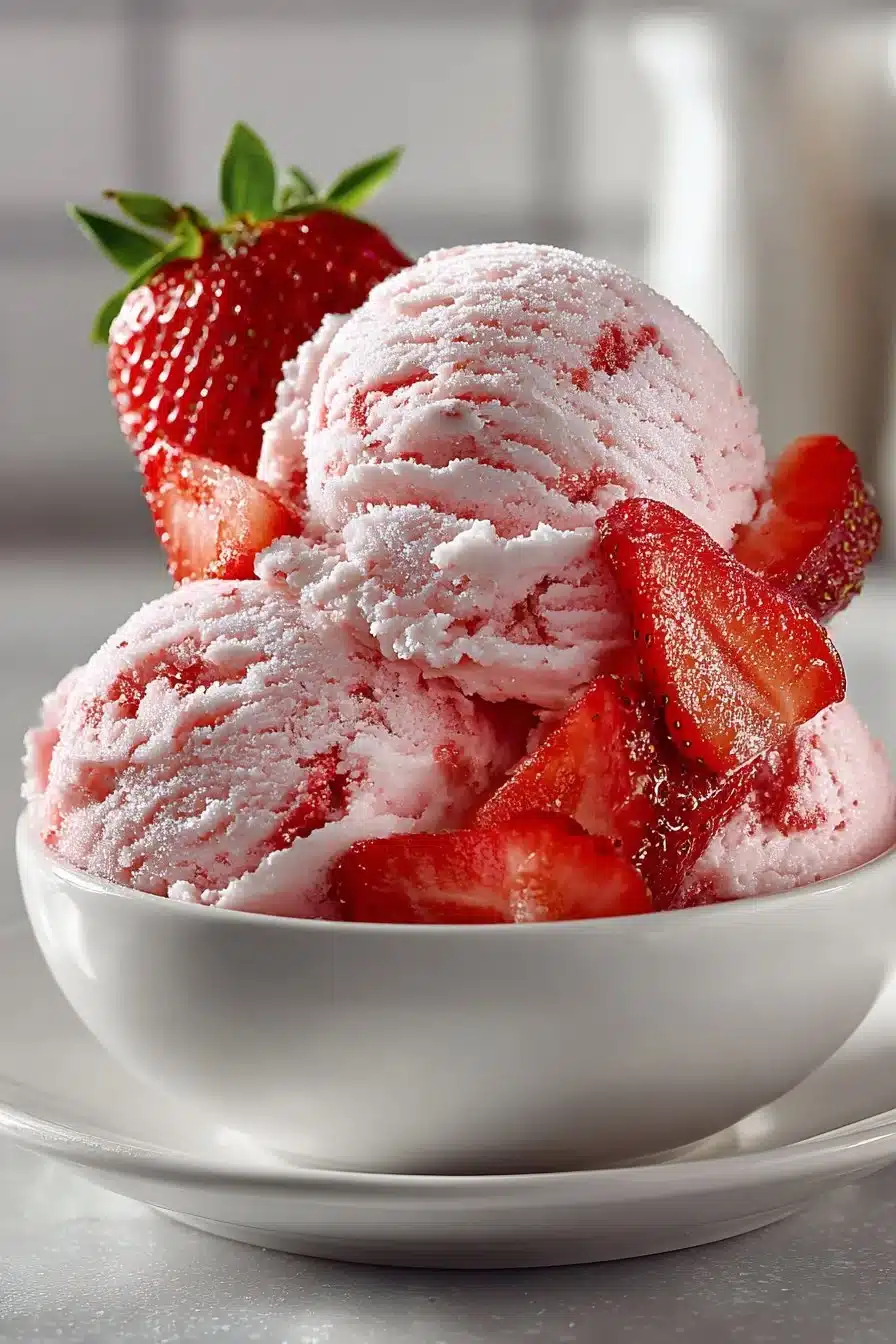 Homemade Churned Strawberry Ice Cream homemade churned strawberry ice cream 2026 05 22 014753 2