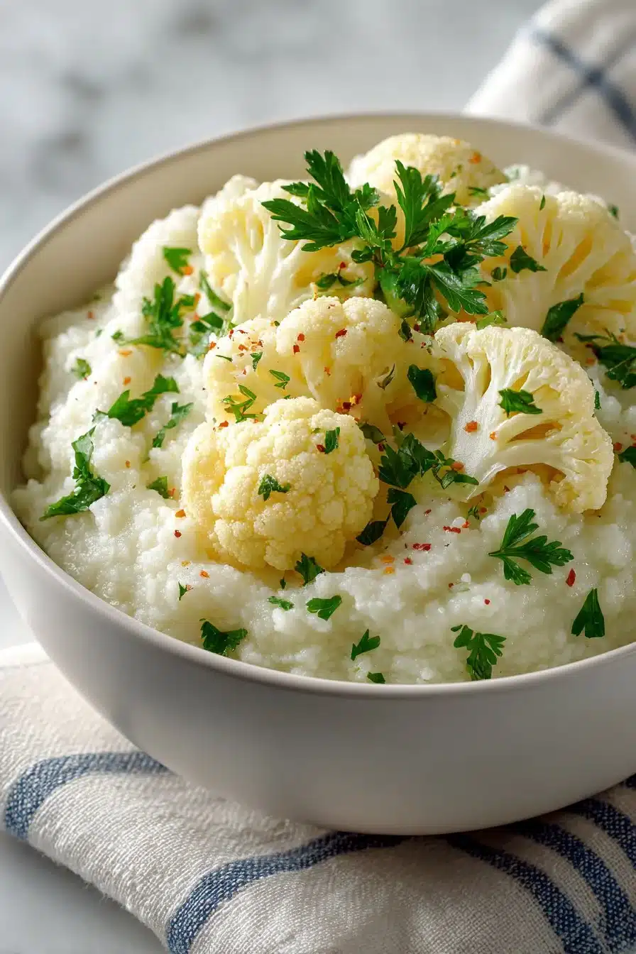 Homemade Creamy Garlic Mashed Cauliflower homemade creamy garlic mashed cauliflower 2026 05 26 041302