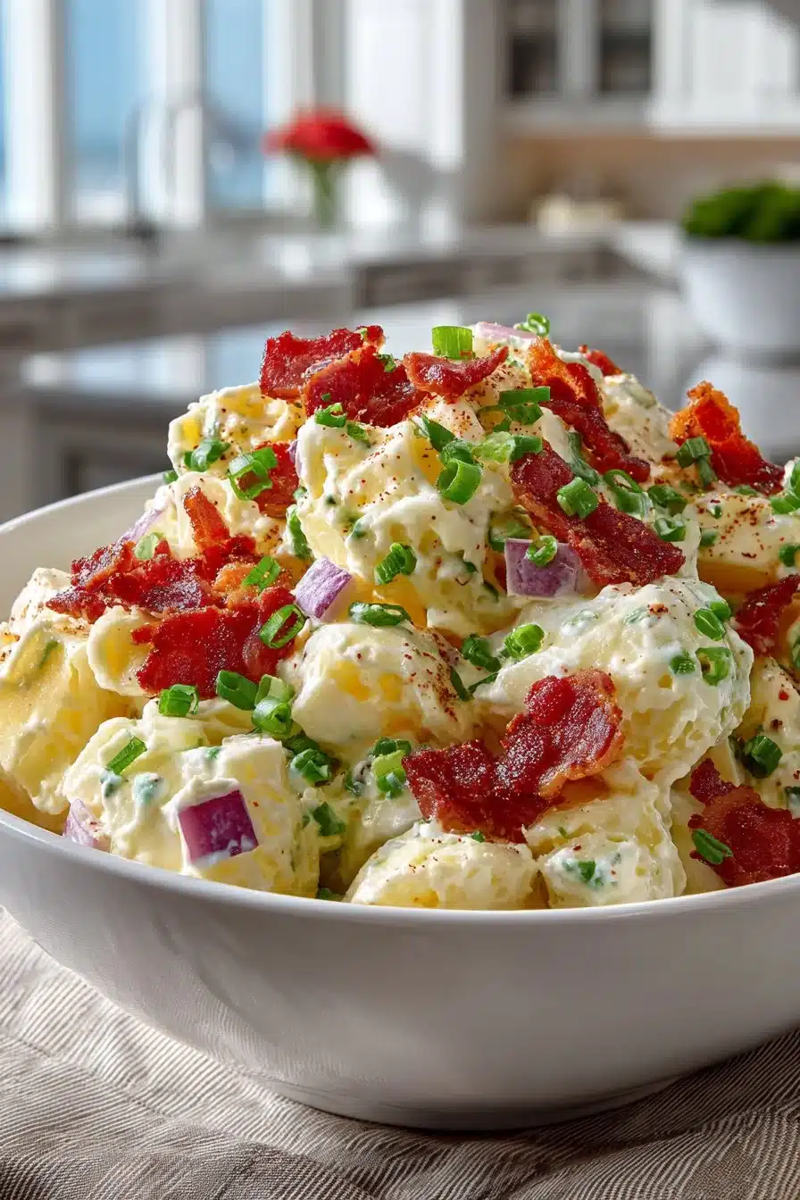 Homestyle Southern Bacon Potato Salad homestyle southern bacon potato salad 2026 05 09 133003