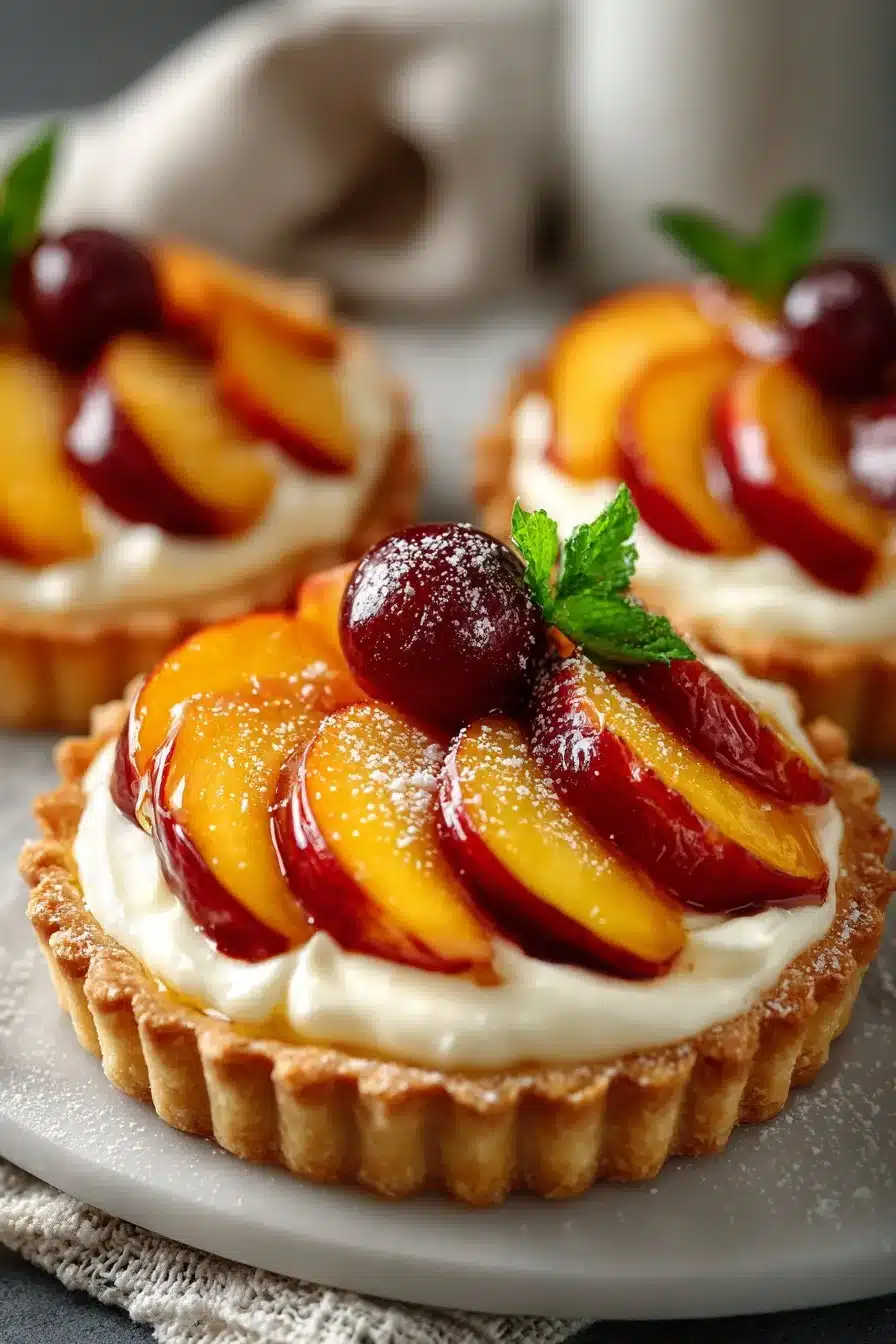 Mini Peach and Cream Cheese Tarts mini peach and cream cheese tarts 2026 05 11 020711