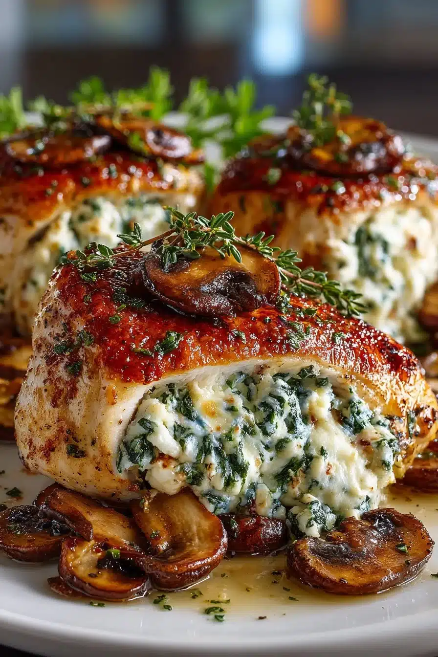 Mushroom Stuffed Chicken Breast mushroom stuffed chicken breast 2026 05 09 183643