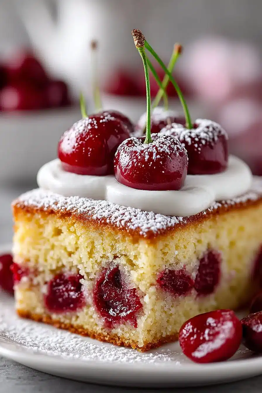 Old Fashioned Fresh Cherry Sheet Cake old fashioned fresh cherry sheet cake 2026 05 12 013328 2