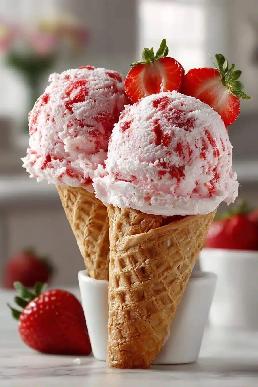 Old Fashioned Homemade Strawberry Ice Cream old fashioned homemade strawberry ice cream 2026 05 05 152717