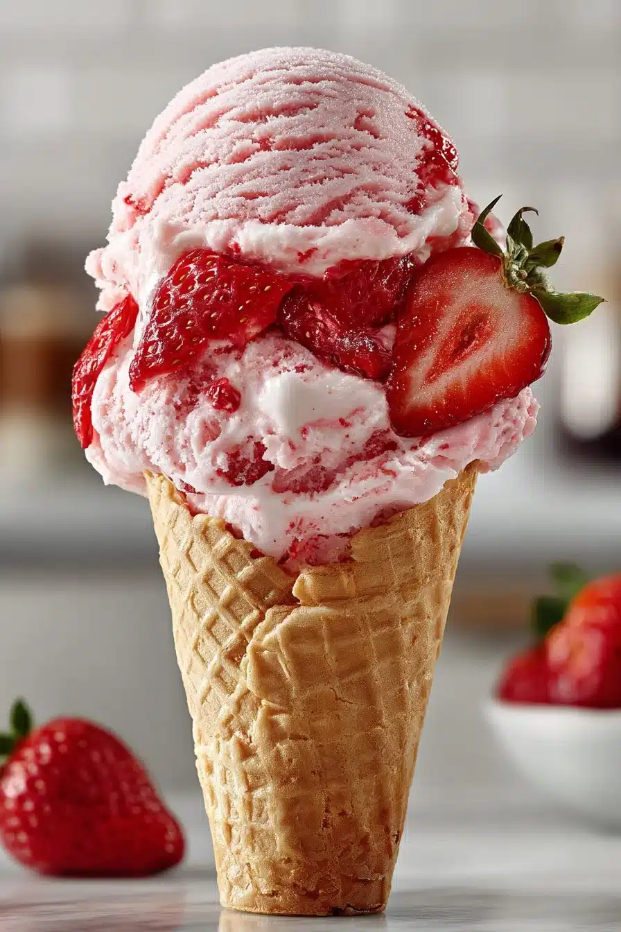 Old Fashioned Homemade Strawberry Ice Cream old fashioned homemade strawberry ice cream 2026 05 05 152734 2