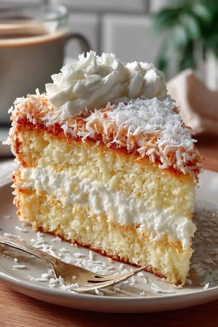 Old Fashioned Layered Coconut Cream Cake old fashioned layered coconut cream cake 2026 05 22 014703